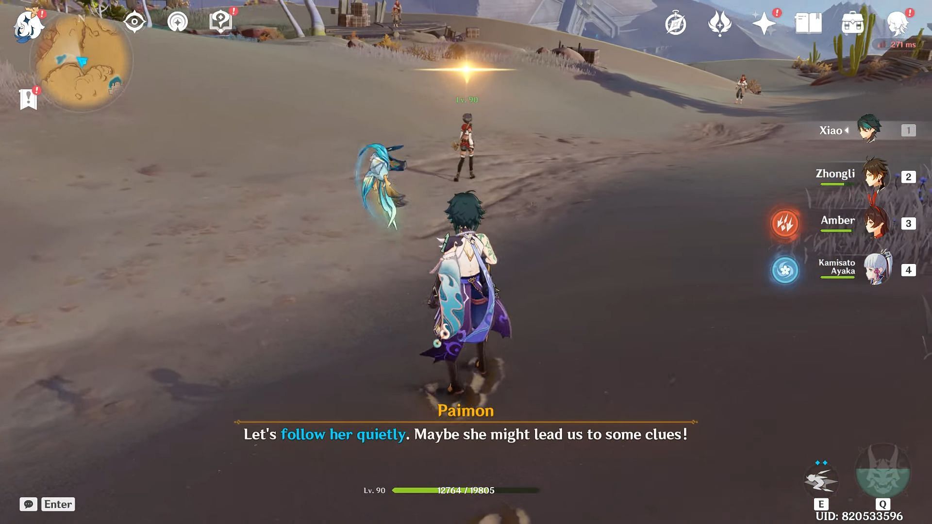 Follow this Eremite (Image via WoW Quests/YouTube)